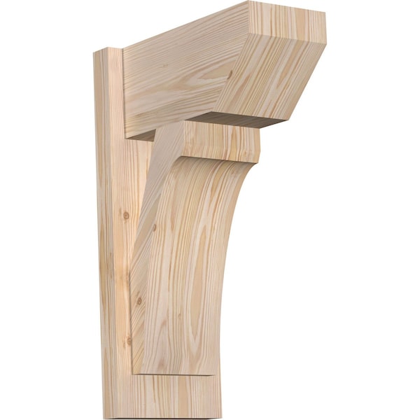 Ekena Millwork Legacy Slat Smooth Outlooker, Douglas Fir, 7 1/2"W x 14"D x 22"H OUT08X14X22LEC06SDF - main